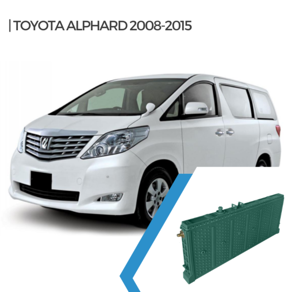 EnnoCar Ni-MH 245V 6.5Ah Prismatic Hybrid Car Battery for Toyota Alphard 2008-2015